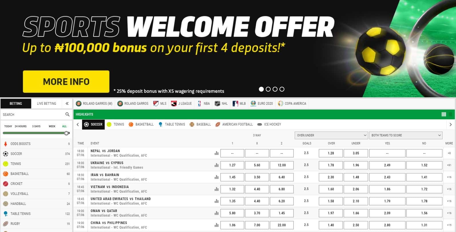 Premier Bet Promo Code: Enter “BET…” – 100% on your first deposit