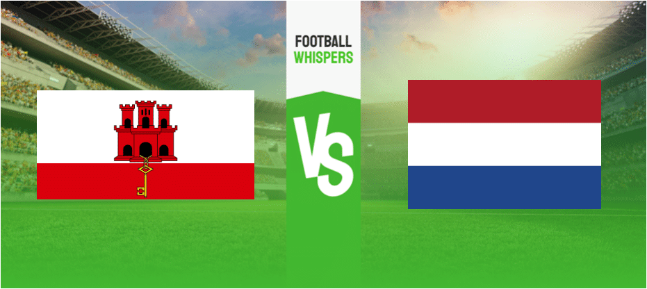 Гибралтар – Нидерландия прогноза, коефициенти и залози 21/11/2023