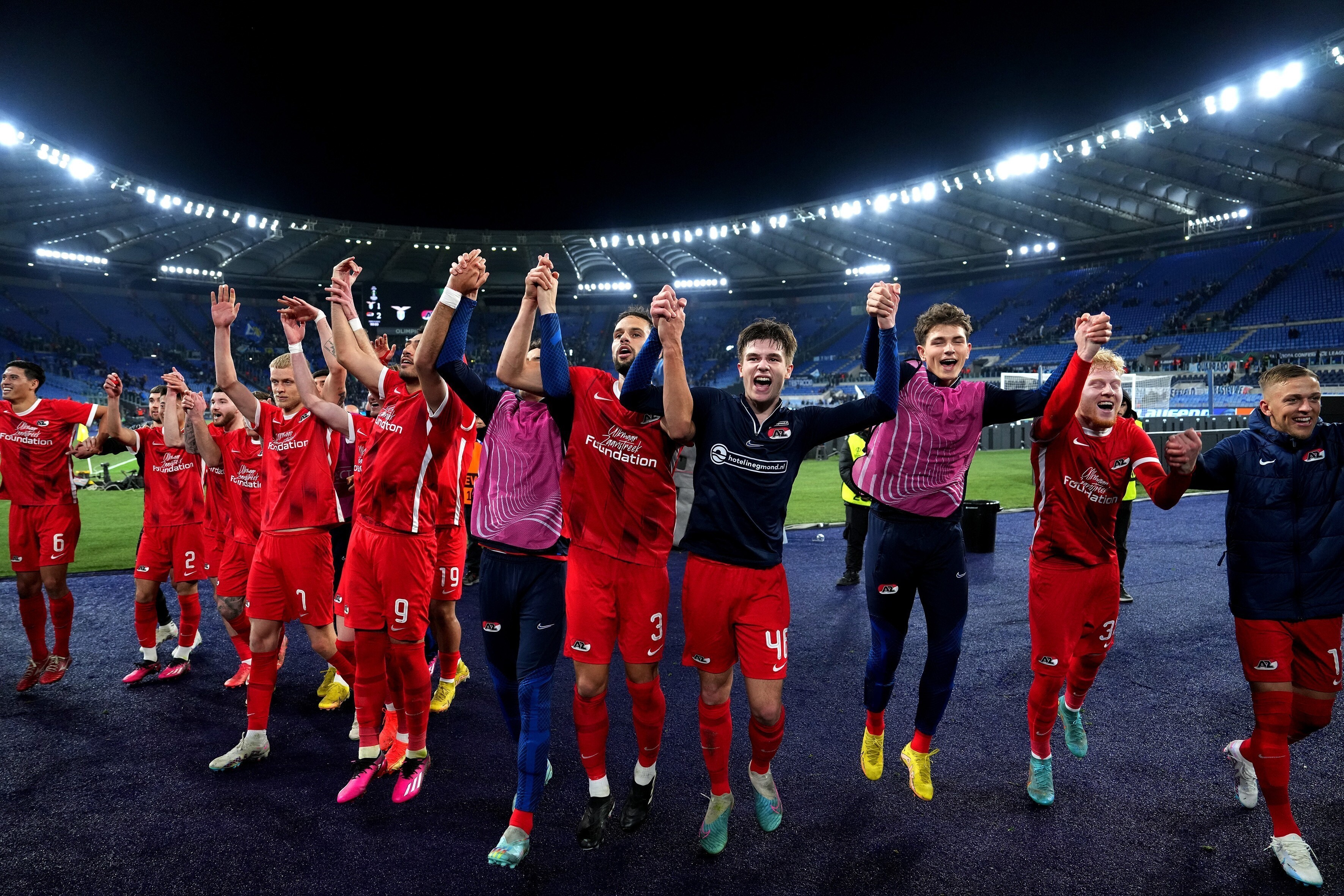 AZ behaalt geweldig resultaat tegenover Lazio