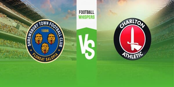 Shrewsbury vs Charlton prediction, odds & betting tips 30/09/2023