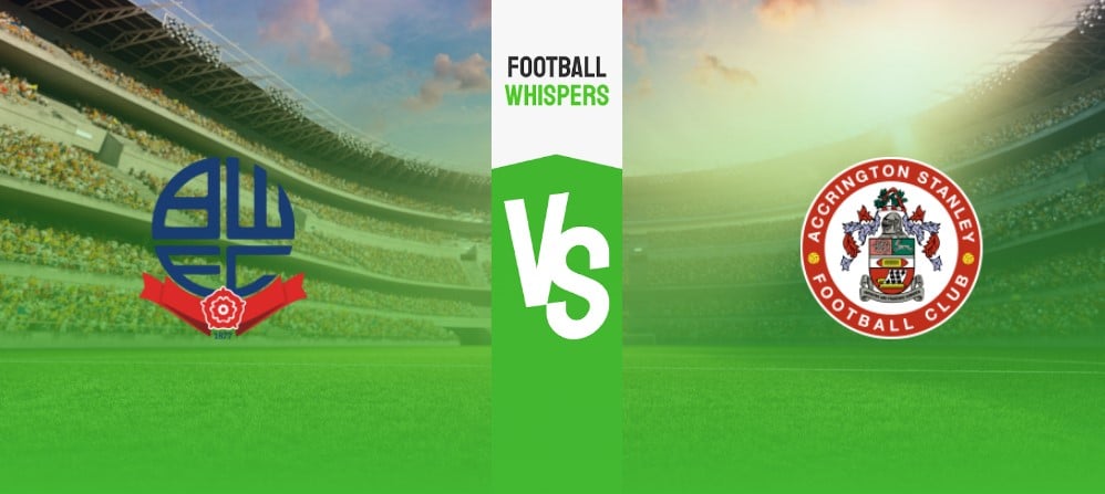 Bolton vs Accrington Prediction, Odds & Betting Tips 25/04/2023