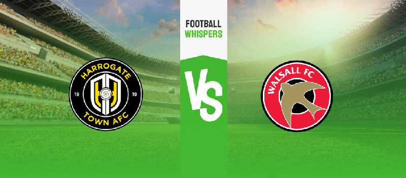 Harrogate Town vs Walsall Prediction, Odds & Betting Tips 18/04/2023