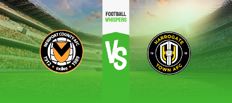 Newport County vs Harrogate Town Prediction, Odds & Betting Tips 25/04/2023