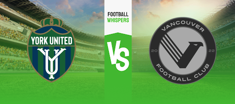 York United vs Vancouver prediction, odds & betting tips 26/08/2023