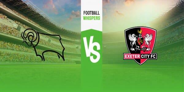 Derby vs Exeter prediction, odds & betting tips 24/10/2023