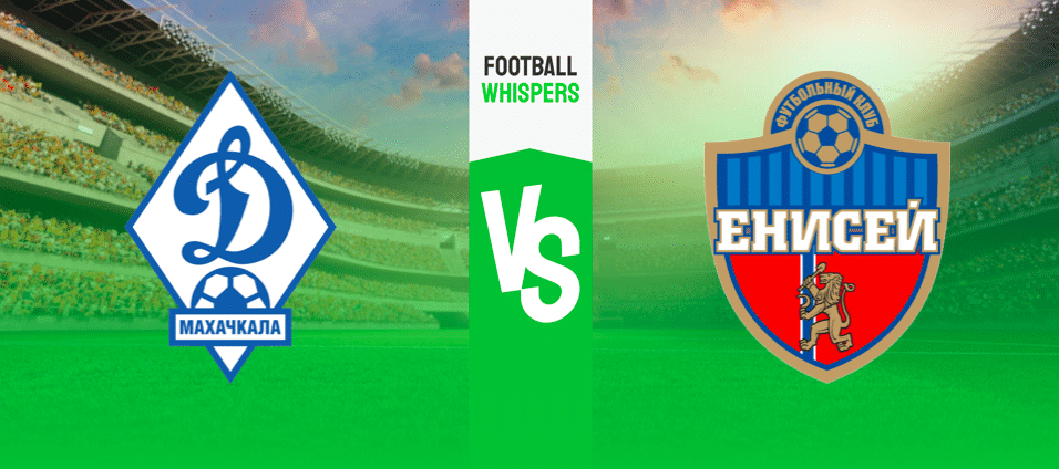 Динамо Махачкала — Енисей: прогноз на матч 22 апреля