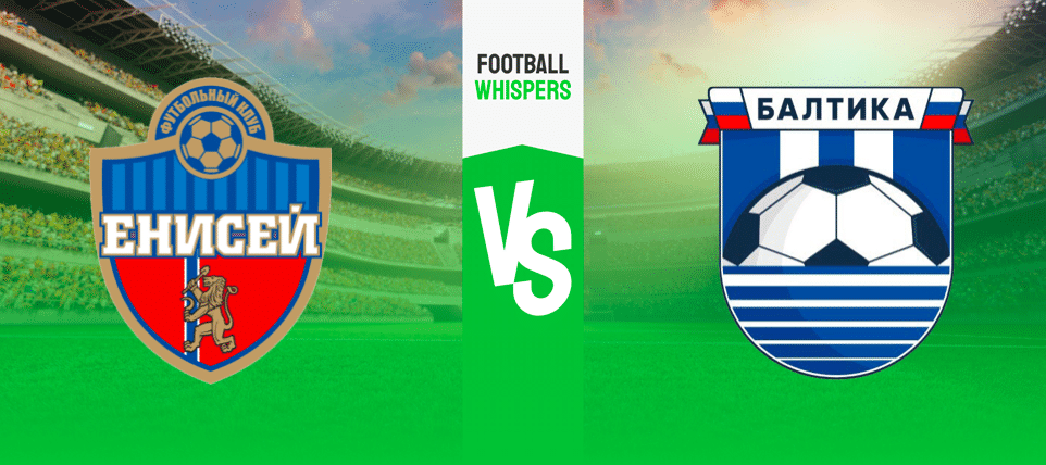 Енисей — Балтика: прогноз на игру 15 апреля