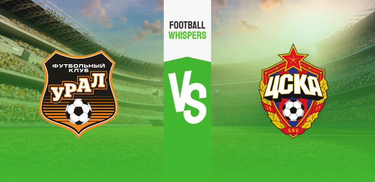 Урал – ЦСКА Москва прогноз на матч 15 апреля 2023