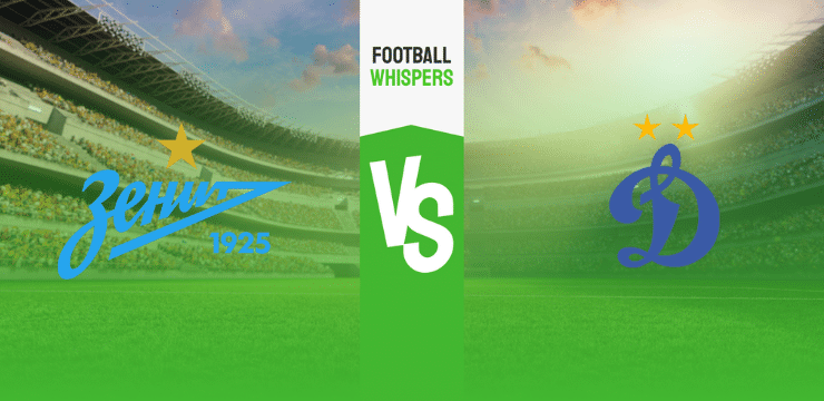 Зенит – Динамо Москва прогноз на матч 22 апреля 2023