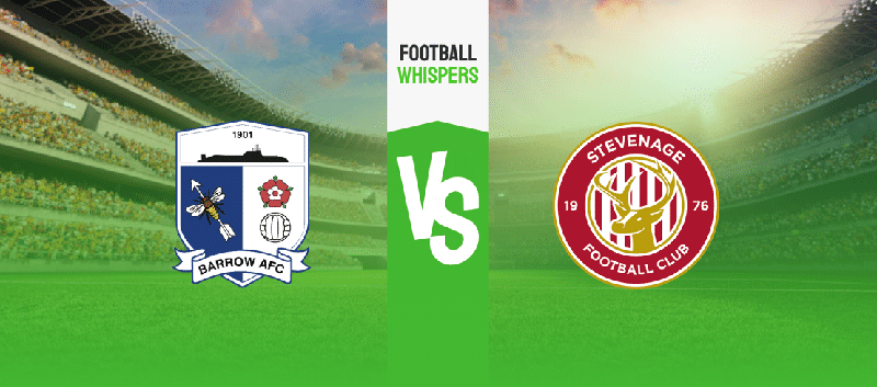 Barrow vs Stevenage Prediction, Odds & Betting Tips 08/05/2023