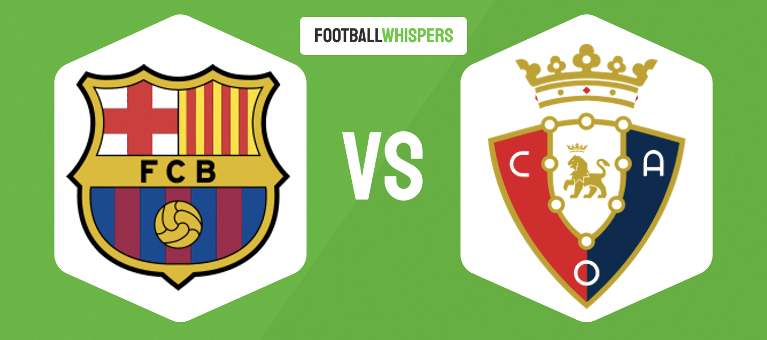 Pronostic FC Barcelone – Osasuna : analyse, conseils et cotes (02/05/2023)