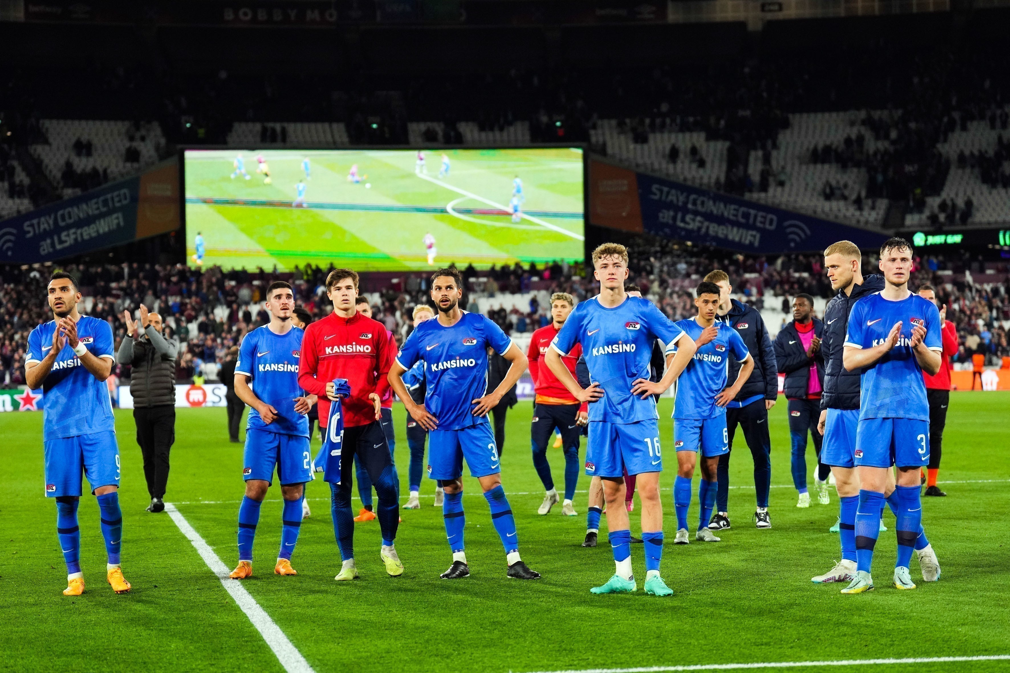 AZ staat sinds 2005 weer in Europese halve finale