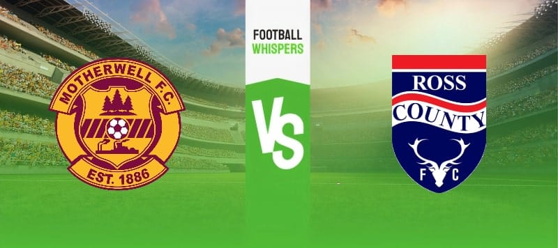 Motherwell vs Ross County prediction, odds & betting tips 28/10/2023