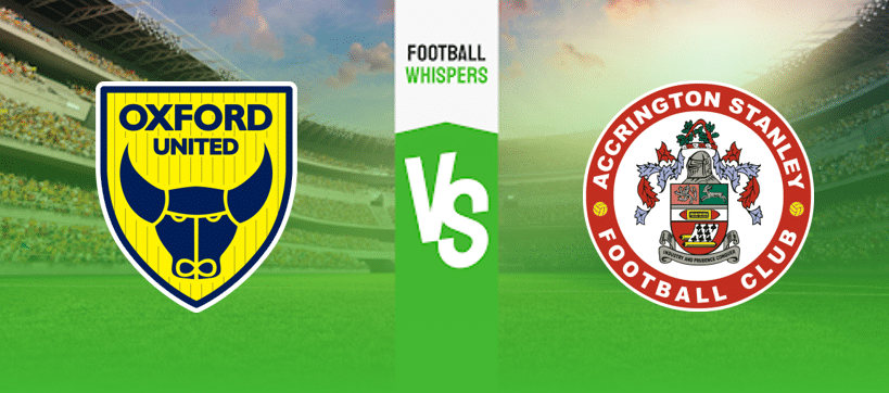 Oxford United vs Accrington Stanley Prediction, Odds & Betting Tips 07/05/2023