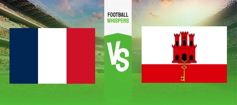 France vs Gibraltar prediction, odds and betting tips 18/11/2023