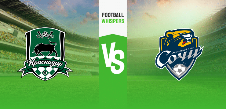 Краснодар – Сочи прогноз на матч 30 июля 2023 года