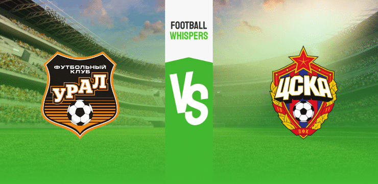 Урал – ЦСКА Москва прогноз на матч 22 июля 2023