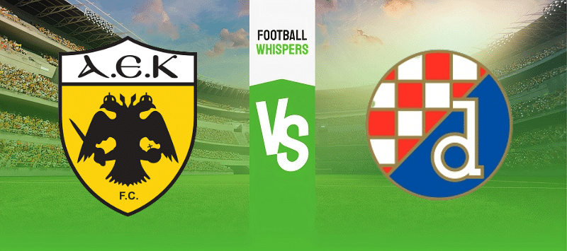 AEK vs Dinamo Zagreb prediction, odds & betting tips 19/08/2023
