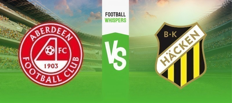 Aberdeen vs Hacken prediction, odds and betting tips 31/08/2023