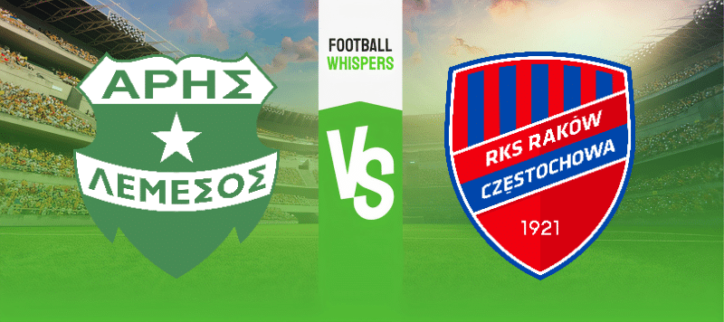 Aris Limassol vs Rakow Czestochowa prediction, odds & betting tips 15/08/2023