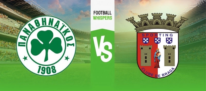 Panathinaikos vs Braga prediction, odds & betting tips 29/08/2023