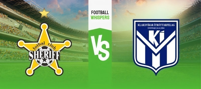 Sheriff Tiraspol vs KI Klaksvik prediction, odds and betting tips 31/08/2023