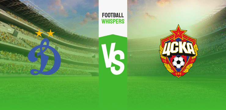 Динамо Москва – ЦСКА Москва прогноз на матч 19 августа 2023