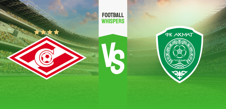 Спартак Москва – Ахмат прогноз на матч 26 августа 2023 года