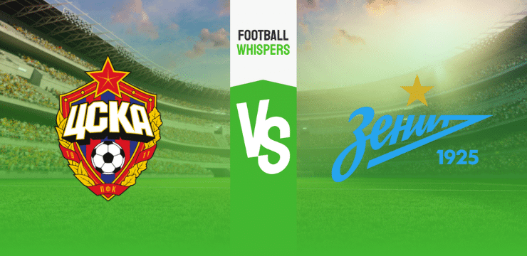 ЦСКА Москва – Зенит прогноз на матч 3 сентября 2023
