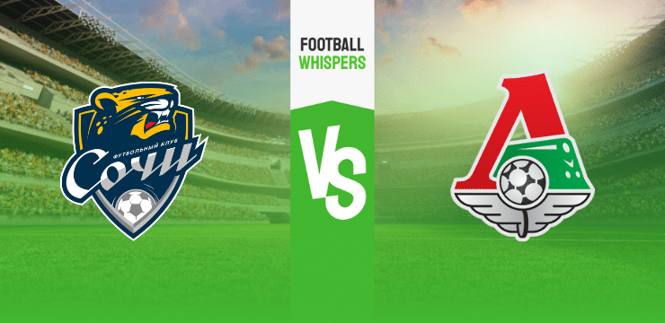 Сочи – Локомотив Москва прогноз на матч 27 августа 2023 года