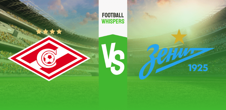 Спартак Москва – Зенит прогноз на матч 20 августа 2023