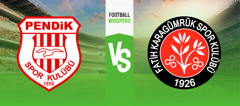 Pendikspor vs Fatih Karagumruk prediction, odds & betting tips 23/09/2023