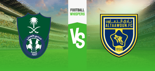 Pronostic Al Ahli – Al Taawon : analyse, conseils et cotes (16/09/2023)