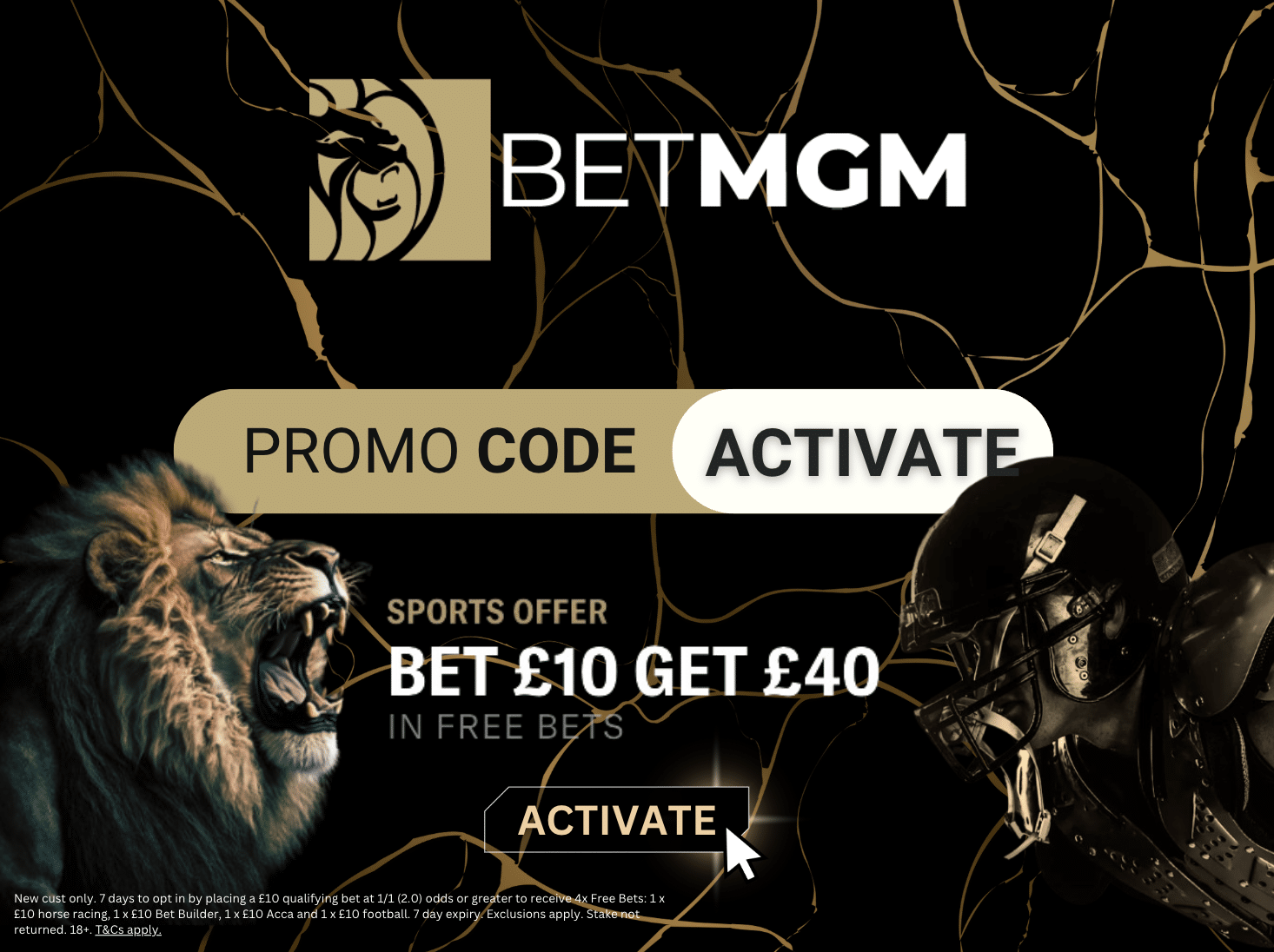 BetMGM Sign Up Offer February 2026: Bet £10 Get £40 Free Bets