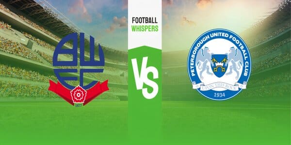 Bolton vs Peterborough prediction, odds & betting tips 23/09/2023