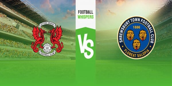 Leyton Orient vs Shrewsbury prediction, odds & betting tips 23/09/2023