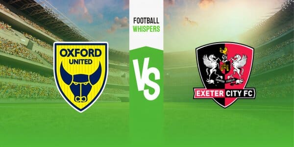 Oxford United vs Exeter prediction, odds & betting tips 23/09/2023