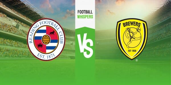 Reading vs Burton prediction, odds & betting tips 30/09/2023