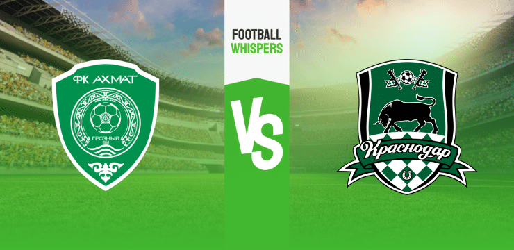 Ахмат Грозный – Краснодар прогноз на матч 16 сентября 2023