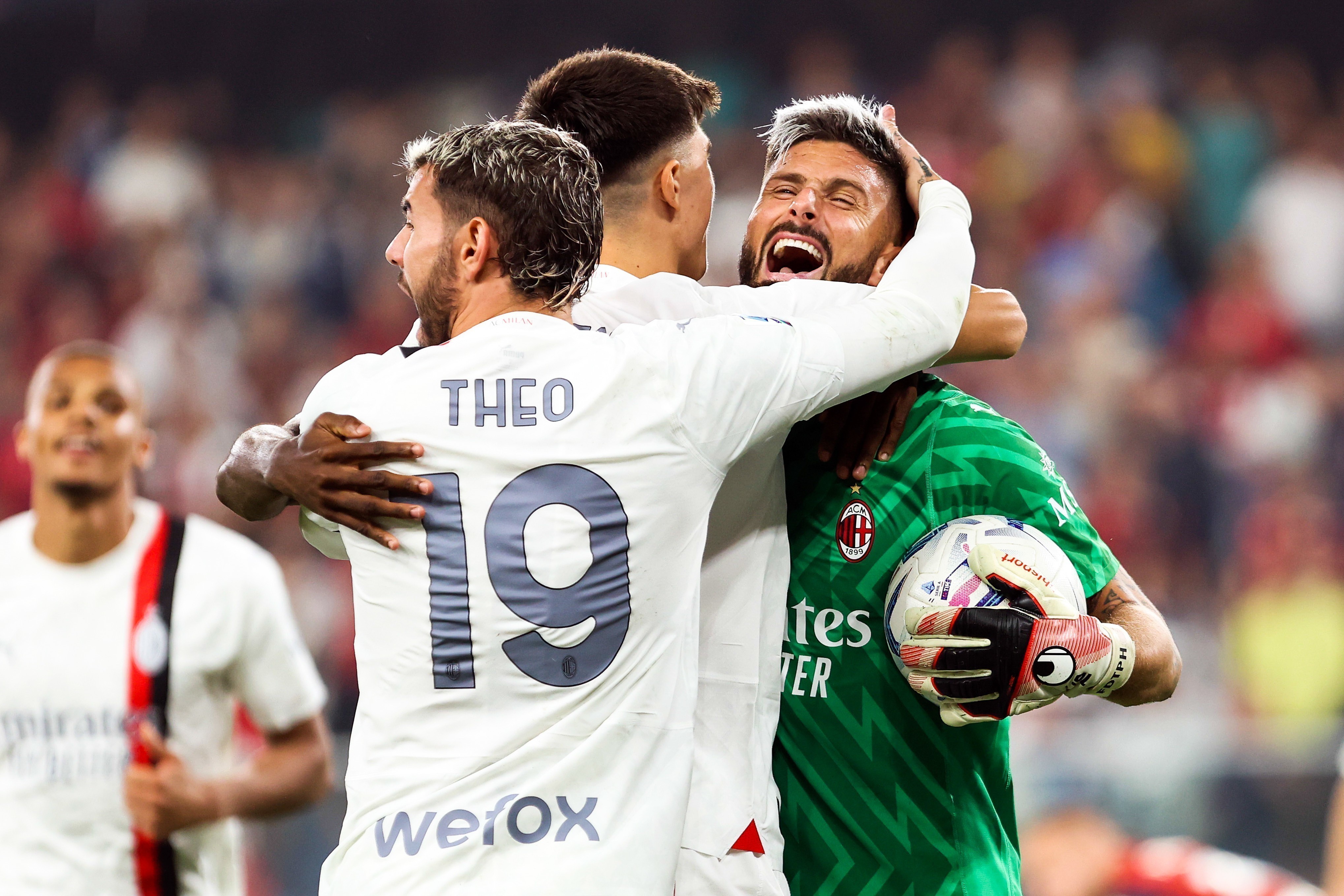 Giroud als keeper belangrijk voor AC Milan