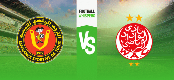Pronostic Espérance Tunis – Wydad Casablanca : analyse, conseils et cotes (01/11/2023)