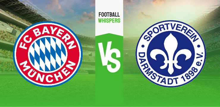 Бавария – Дармштадт прогноз на матч 28 октября 2023 год