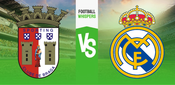 Брага – Реал Мадрид прогноз на матч 24 октября 2023 год