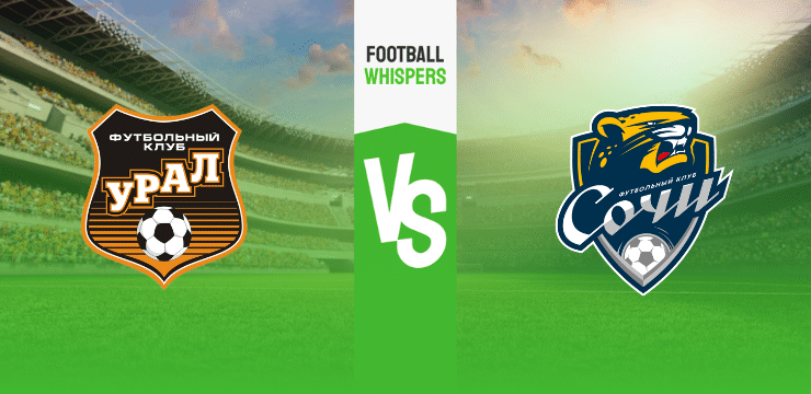 Урал – Сочи прогноз на матч 22 октября 2023 года