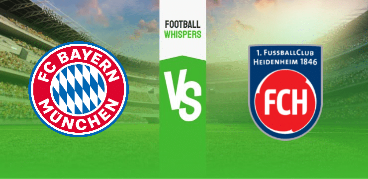 Бавария – Хайденхайм прогноз на матч 11 ноября 2023 год