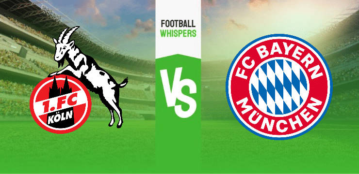 Кельн – Бавария прогноз на матч 24 ноября 2023 года