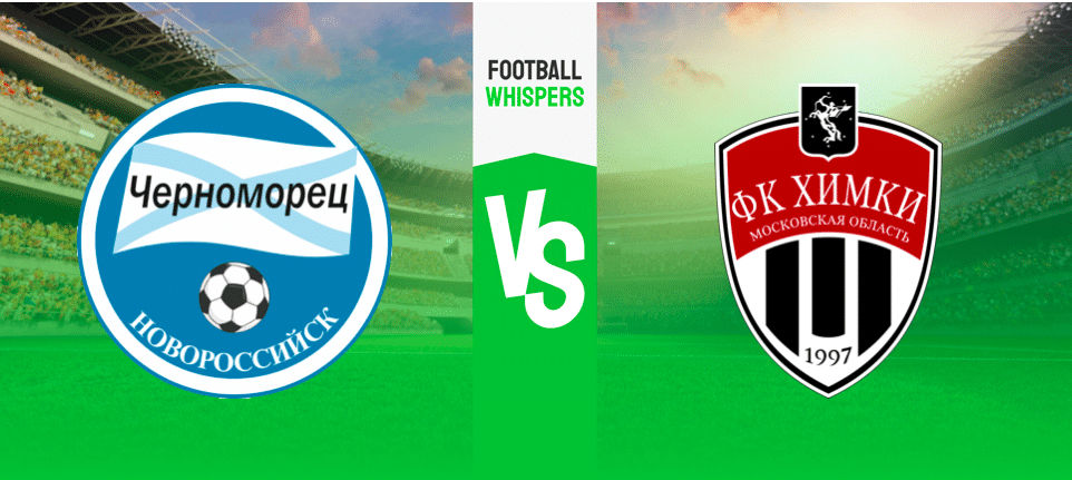 Черноморец — Химки: прогноз на матч и ставки на 5 ноября