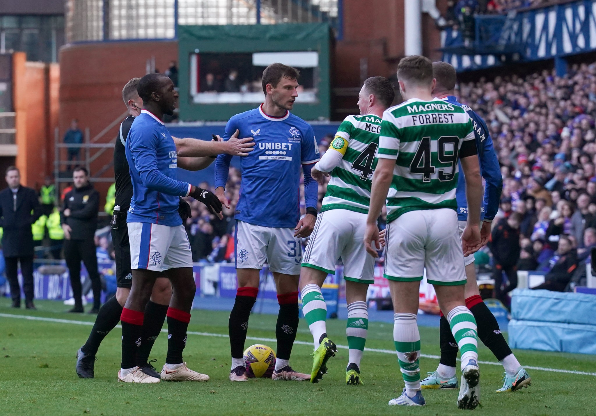 Състави за Селтик срещу Рейнджърс 30/12/2023