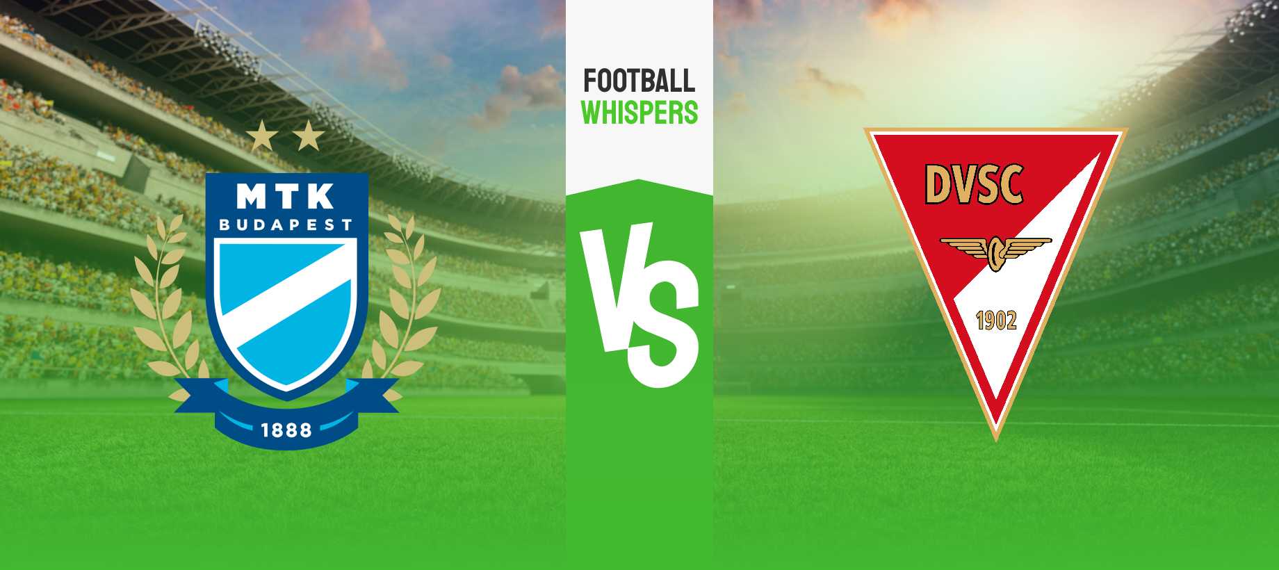 MTK Budapest – Debreceni VSC tipp és esélyek 09/12