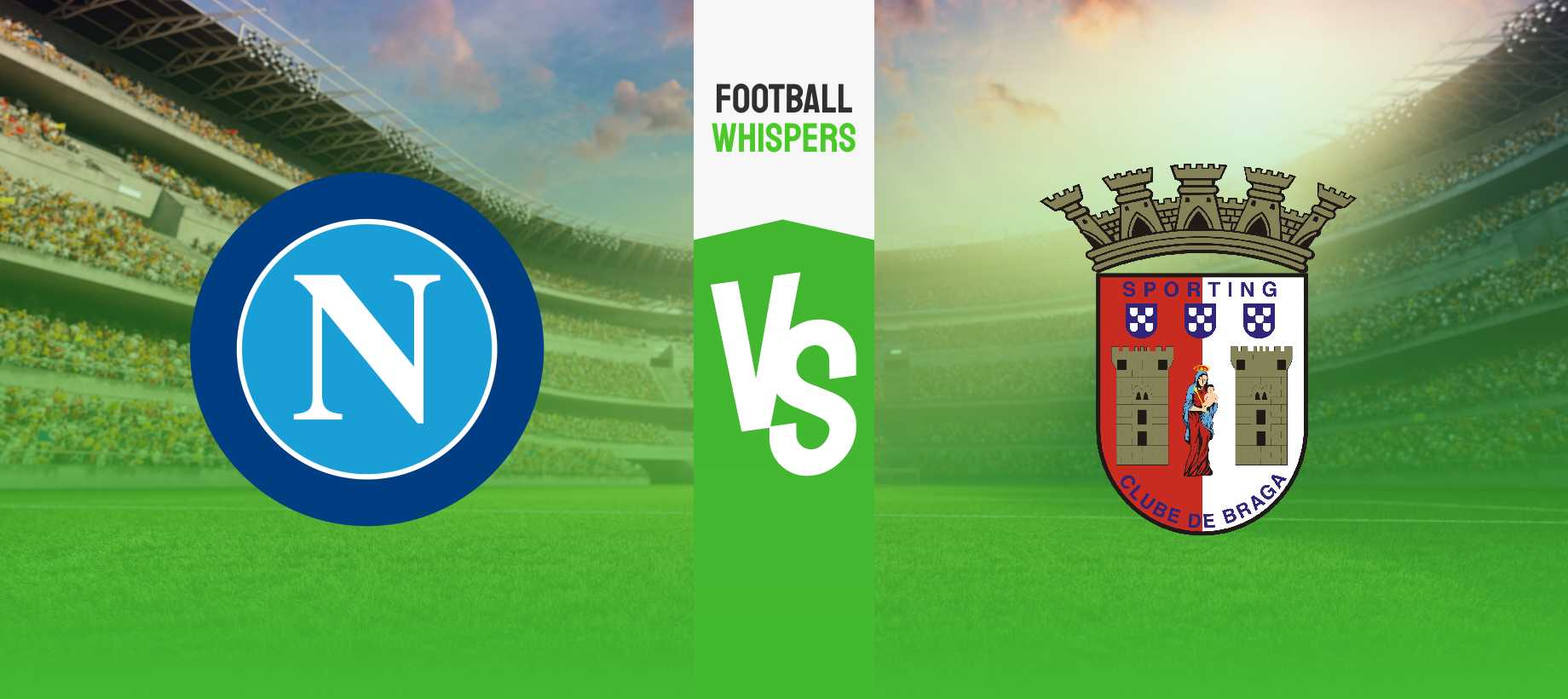 Napoli– Braga tipp és esélyek 12/12